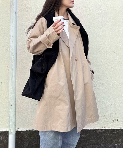 fredy emue（フレディエミュ） トレンチコート コート ミドル丈