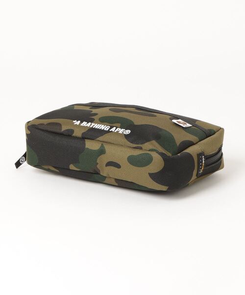 A BATHING APE（アベイシングエイプ） ポーチ FREE グリーン メンズ