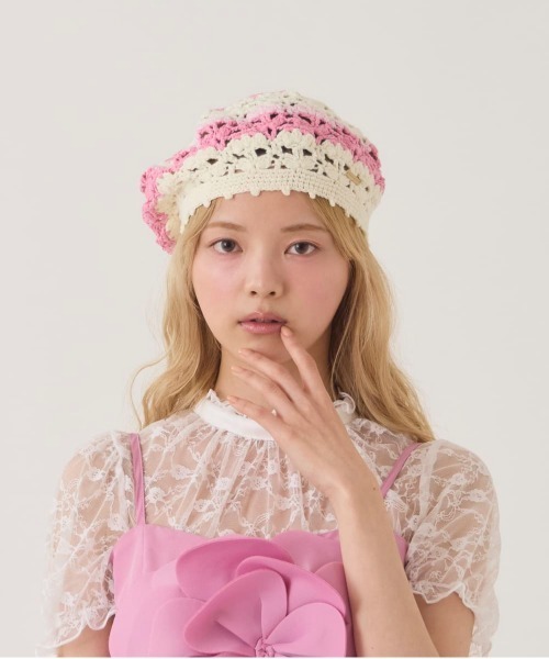 kaorinomori（カオリノモリ） 帽子 ベレー帽 ピピベレー
