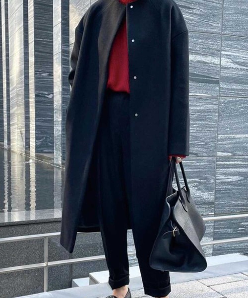 「CADBURY」 ノーカラーコート FREE ベージュ レディース_画像2