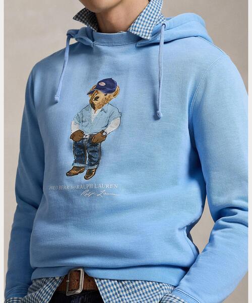 ポロベア パーカー ビッグポニー フリース フーディ（ブルー） POLO RALPH LAUREN（ポロ・ラルフローレン） パーカー Polo ベア