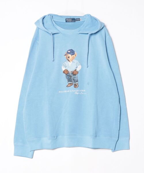 j*e様 POLO RALPH LAUREN 水色 Mサイズ パーカー POLO RALPH LAUREN（ポロ・ラルフローレン） パーカー Polo ベア