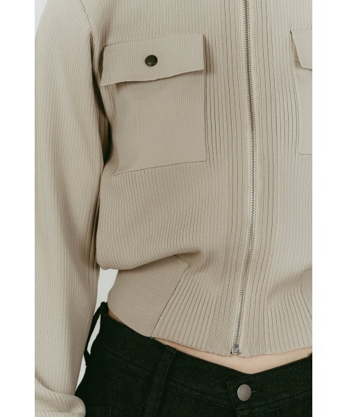 knuth marf ニット トップス Knuth Marf（クヌースマーフ） ニット セーター docking loose knit