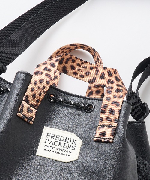 「FREDRIK PACKERS」 2WAYバッグ FREE ブラック レディース_画像2