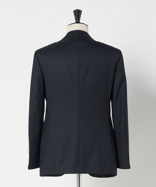 UNITED ARROWS ノーカラースーツ3点セット 黒 38/34/36 UNITED ARROWS（ユナイテッドアローズ） セットアップ UA NAVY