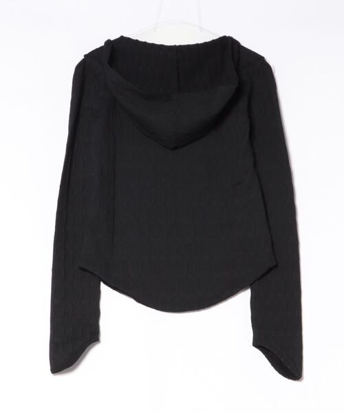 ブラウス シャツ Knuth Marf hooded jacquard top レディース Knuth