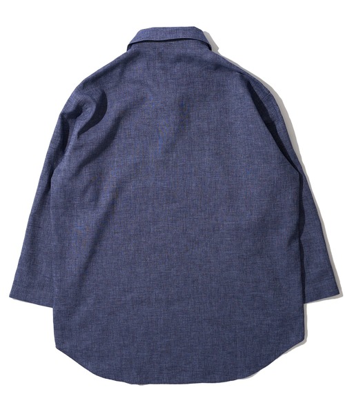 「TETE HOMME」 長袖シャツ LARGE ベージュ メンズ_画像2