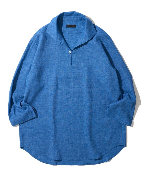 「TETE HOMME」 長袖シャツ LARGE ベージュ メンズ_画像3