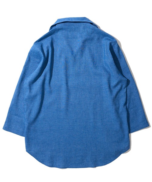 「TETE HOMME」 長袖シャツ LARGE ベージュ メンズ_画像4
