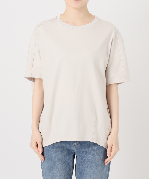 tシャツ 「一部カラーWEB限定 / 追加」スムースコクーンプルオーバー レディースの画像