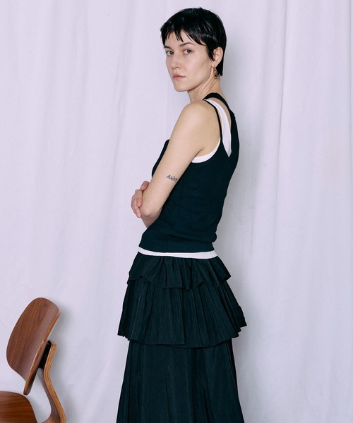 MAISON SPECIAL（メゾンスペシャル） タンクトップ ノースリーブ 「PRE