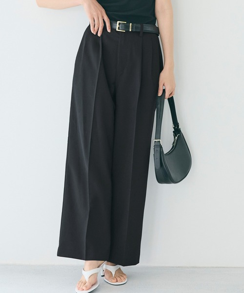 SLY（スライ） スラックス パンツ WASHED CORDUROY FLARE PT
