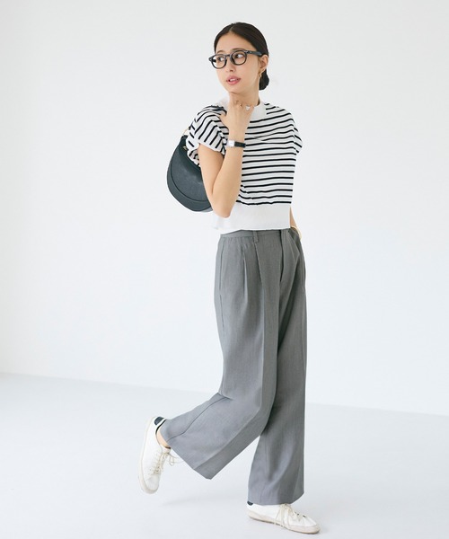 coca（コカ） ワイドパンツ スラックス パンツ 「田中里奈様着用