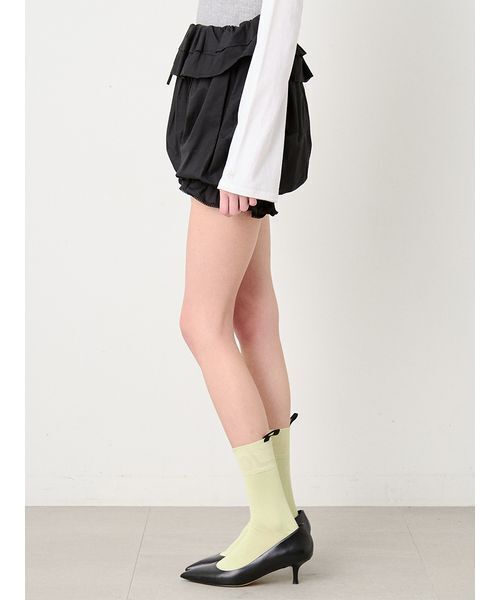 SORIN ブラックショートパンツ (タグ付き) SORIN（ソリン） パンツ Frilled Bloomer Short Pants/フリルブルマー