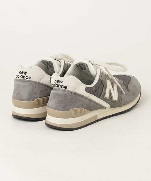 「New Balance」 ローカットスニーカー 25.5cm グレー レディース_画像2