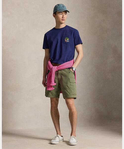 ●新品/正規品● VALENTINO エンブロイダリー ジャージー Tシャツ POLO RALPH LAUREN（ポロ・ラルフローレン） tシャツ クラシック