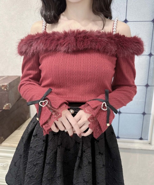 「couture BY ROJITA」 長袖カットソー FREE ホワイト レディース_画像5