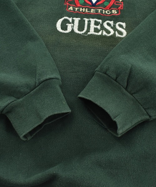 GUESS（ゲス） トレーナー スウェット 「USED」90's GUESS 刺繍ロゴ