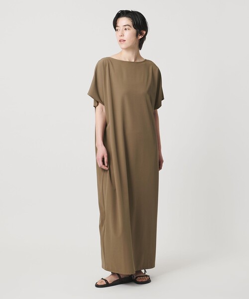 ワンピース 「MARW UNITED ARROWS」バック タック ワンピース UVカットの画像