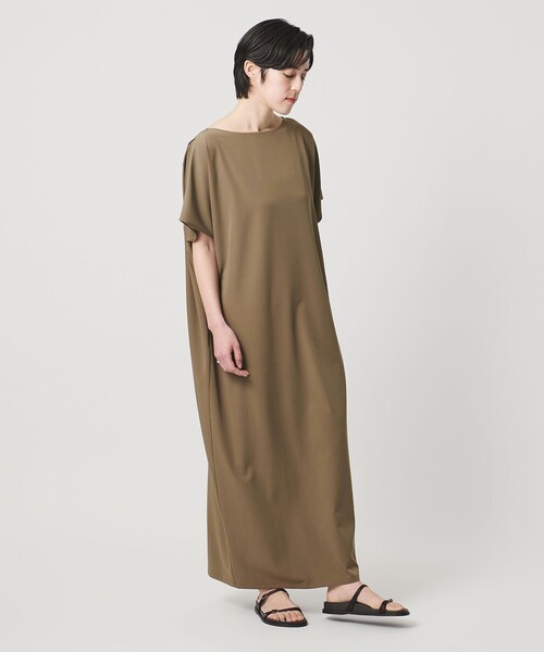 ワンピース 「MARW UNITED ARROWS」バック タック ワンピース UVカットの画像