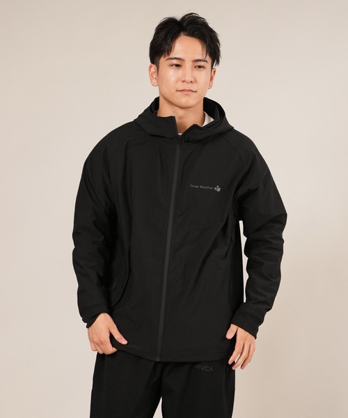 「ムラサキスポーツ」 「three weather」ブルゾン L ブラック メンズ_画像8
