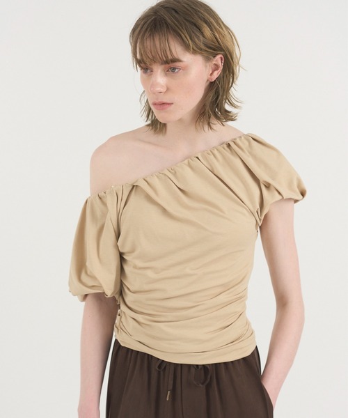「styling/」 半袖カットソー ONE SIZE ブラック レディース_画像3
