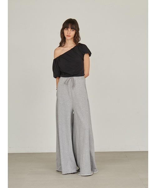 「styling/」 半袖カットソー ONE SIZE ブラック レディース_画像5
