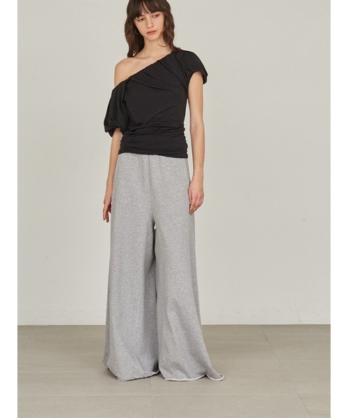 「styling/」 半袖カットソー ONE SIZE ブラック レディース_画像6