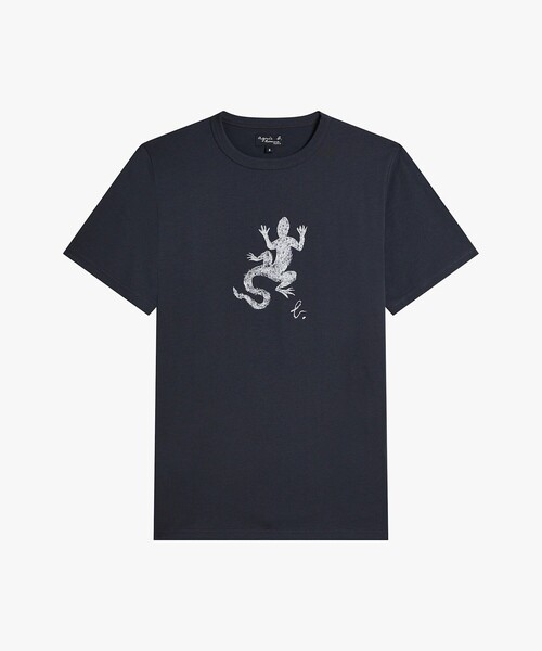 agnes b.（アニエスベー） tシャツ メンズ アイコニック プリント