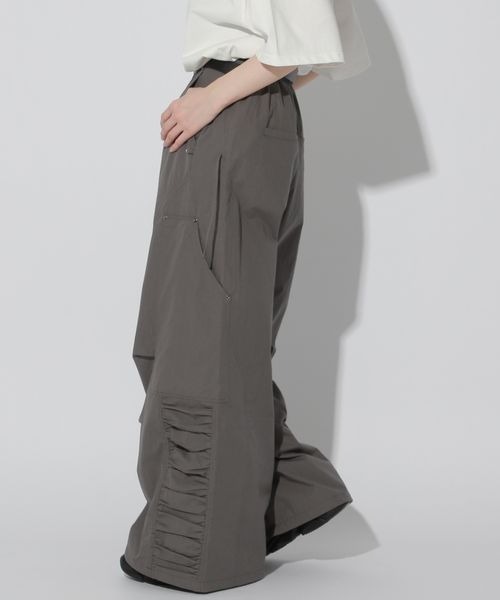 「Anui」 カーゴパンツ SMALL ブラック レディース_画像6