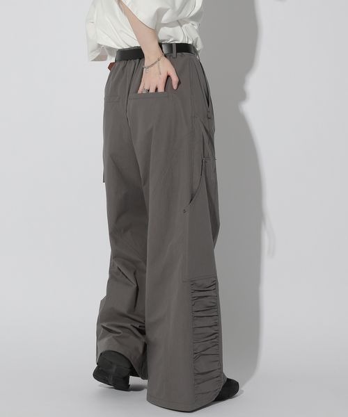 「Anui」 カーゴパンツ SMALL ブラック レディース_画像7