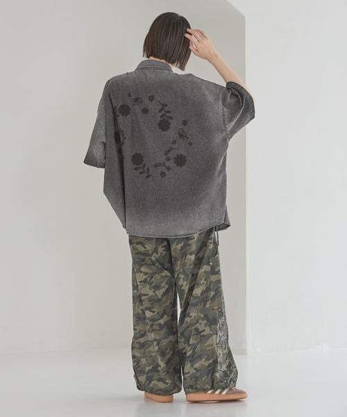 「Anui」 カーゴパンツ SMALL ブラック レディース_画像9