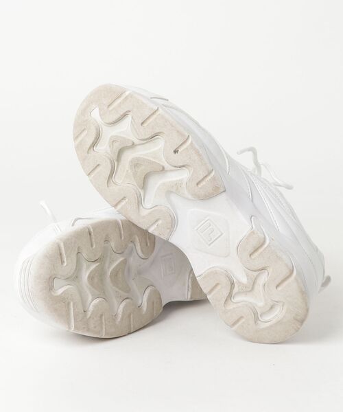 「FILA」 ローカットスニーカー 24.0cm ホワイト レディース_画像3