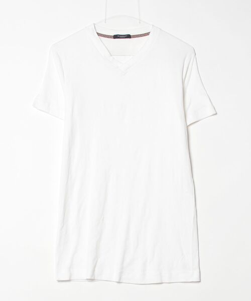 BURBERRY（バーバリー） 半袖Tシャツ L ホワイト レディース