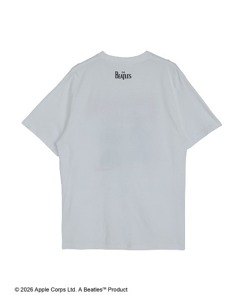 The Beatles tシャツ 半袖 × Ameri PRINT COMPACT TEE レディース