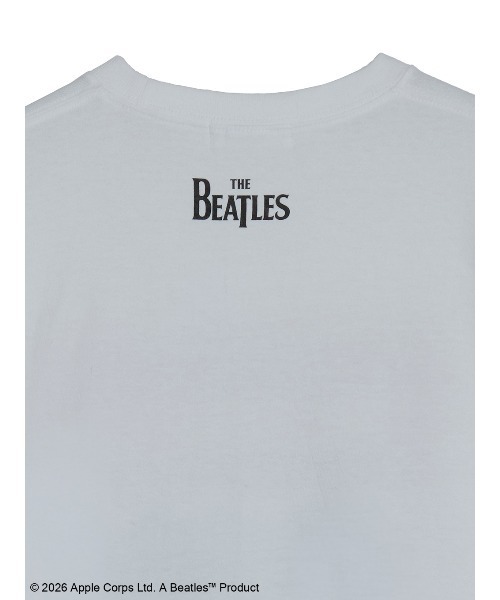 The Beatles tシャツ 半袖 × Ameri PRINT COMPACT TEE レディース