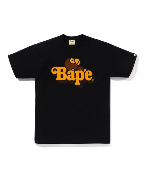 A BATHING APE（アベイシングエイプ） tシャツ MILO ON BAPE TEE