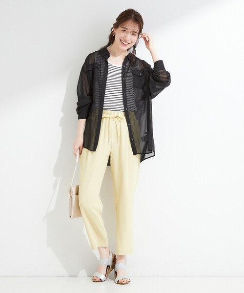 SHOO・LA・RUE（シューラルー） ブラウス シャツ 「洗濯機可」ダブル
