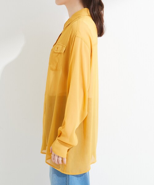SHOO・LA・RUE（シューラルー） ブラウス シャツ 「洗濯機可」ダブル