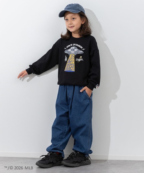 MLB トレーナー 「MLB」デザイン裏毛トレーナー キッズ 子供服 男の子