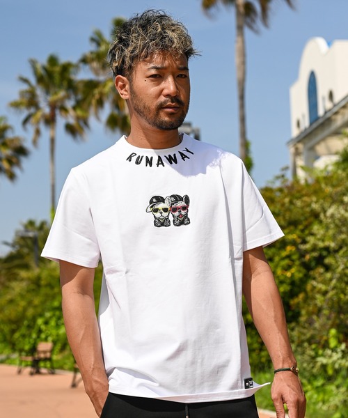 「adamsJUGGLER」 半袖Tシャツ M ブラック メンズ_画像8
