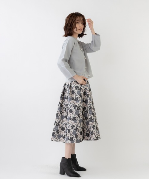 「Sono」 ニットカーディガン 1 ネイビー レディース_画像8