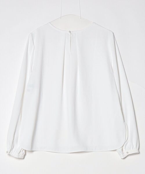 「PLST」 長袖ブラウス X-LARGE ホワイト レディース_画像2