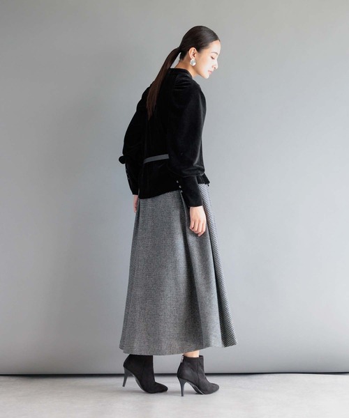 「RAW FUDGE」 フレアスカート M ブラウン レディース_画像9