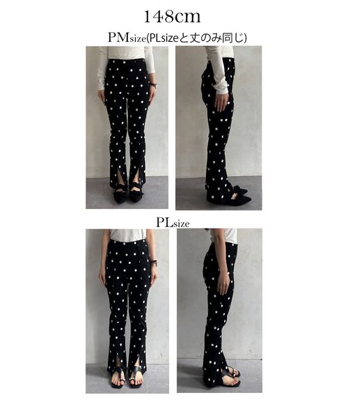 「prose verse」 パンツ MEDIUM ブラック系その他 レディース_画像2