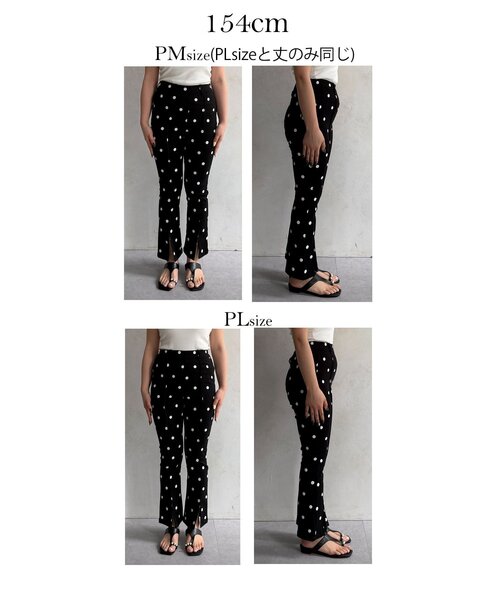 「prose verse」 パンツ MEDIUM ブラック系その他 レディース_画像3