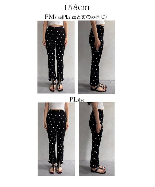 「prose verse」 パンツ MEDIUM ブラック系その他 レディース_画像5