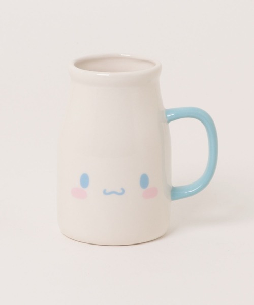 陶器製丸型容器 取っ手付き sanrio（サンリオ） タンブラー (KE)「 」可愛いマグカップ♪ 取っ手が