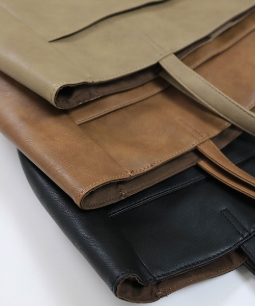 andme（アンドミー） トートバッグ 合成皮革A4トートバッグ レディース