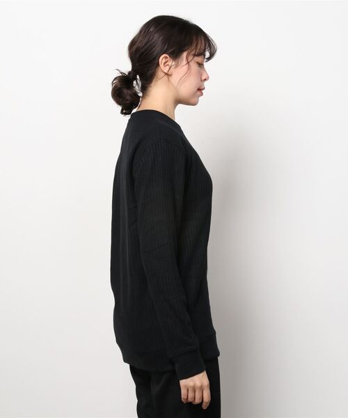 tシャツ 「オーバーサイズ」ワッフルロンT レディース メンズ